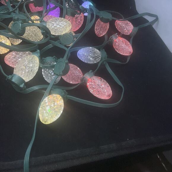 2 Sets GE 36 Color Changing C9 LED White/Multi-Color Lights w/14 Functions - Picture 2 of 14